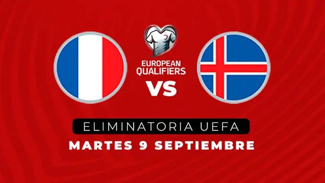 Francia vs Islandia En Vivo Hoy – Eliminatorias Mundial 2026