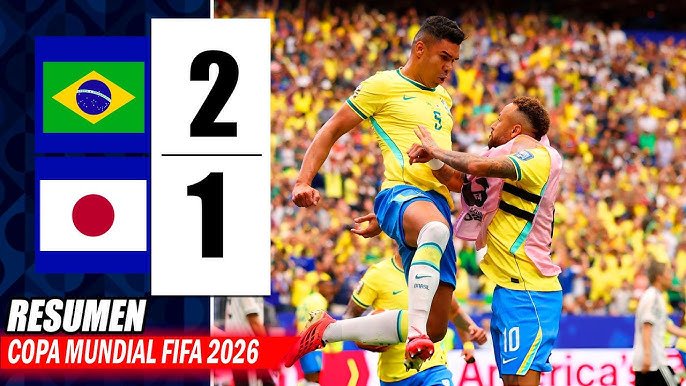 Brasil 2-1 Japón: la Canarinha sufrió, remontó y sigue viva en el Mundial 2026